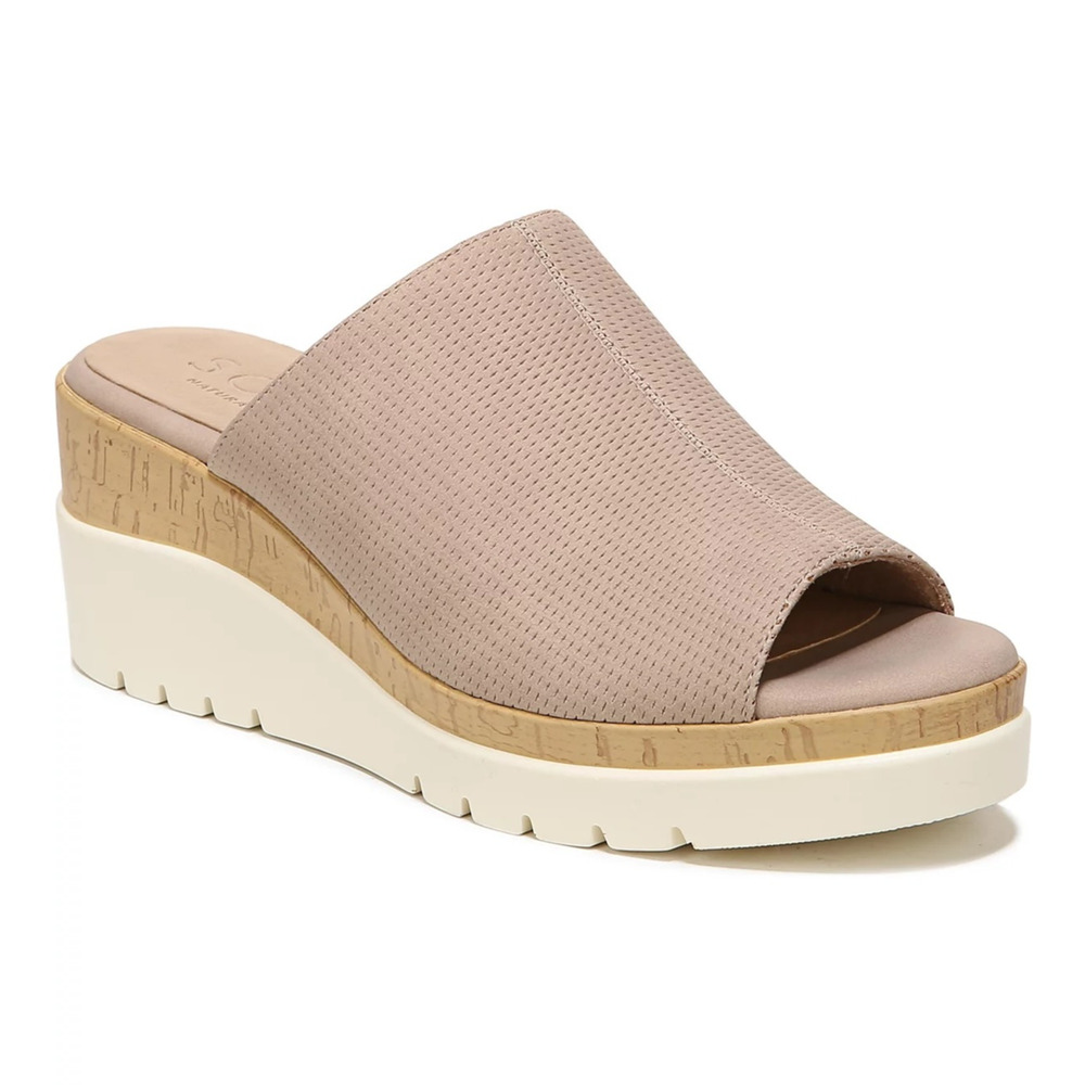 SOUL Naturalizer Beige Wedges, like new